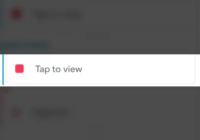 Snapchat "Tap to View"